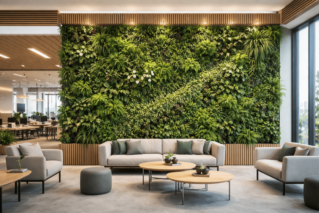 jardines verticales en empresas